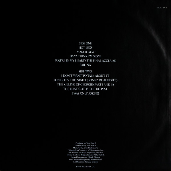 Rod Stewart - Greatest Hits Vol. 1 - Used Vinyl Record image 5
