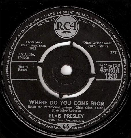 Elvis Presley - Return To Sender - Used Vinyl Record 7" image 2