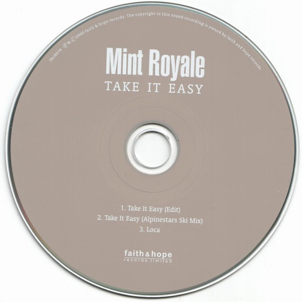 Mint Royale - Take It Easy - Used CD image 3