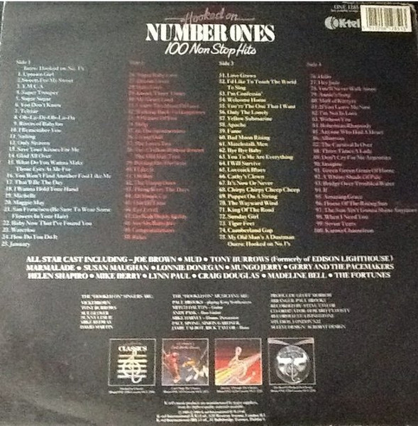 Various - Hooked On Number Ones / 100 Non Stop Hits - Used Vinyl Reco image 2