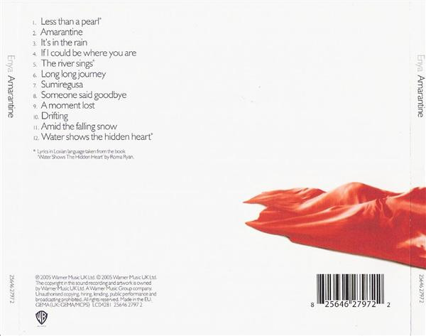 Enya - Amarantine - Used CD image 2