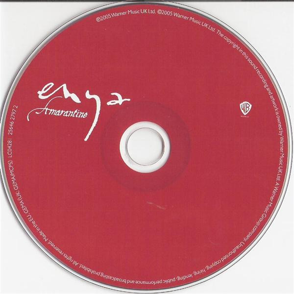 Enya - Amarantine - Used CD image 3