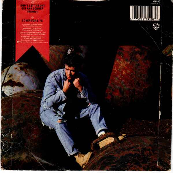 Eddie Kidd - Don't Let The Day Get Any Longer (Remix) - Used Vinyl Reco image 2