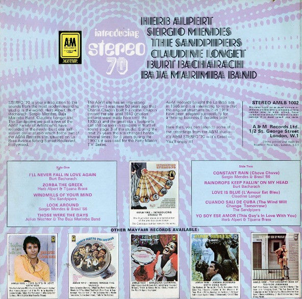Various - Introducing Stereo 70 - Used Vinyl Record image 2