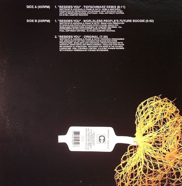 Bougie Soliterre - Besides You - Used Vinyl Record 12" image 2