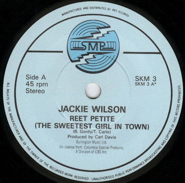 Jackie Wilson - Reet Petite - Used Vinyl Record 7" image 3