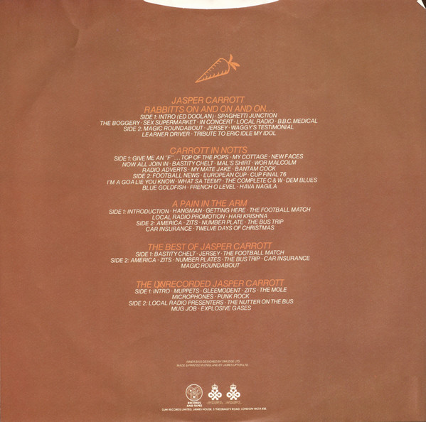 Jasper Carrott - Beat The Carrott - Used Vinyl Record image 6