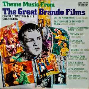 Elmer Bernstein & Or - me Music From The Great Brando Films - Used Viny image 1