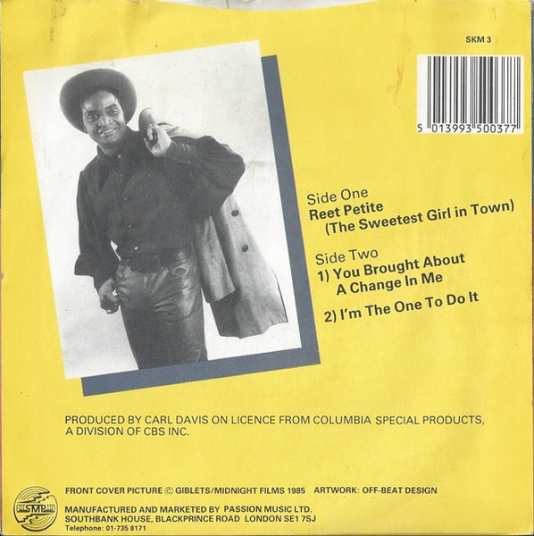 Jackie Wilson - Reet Petite - Used Vinyl Record 7" image 2