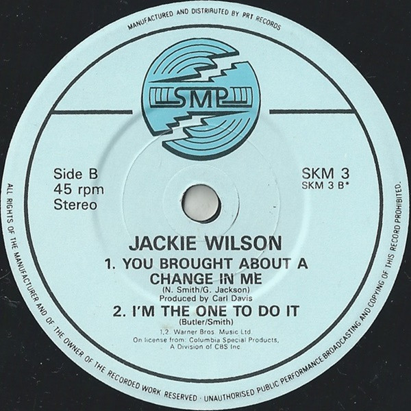 Jackie Wilson - Reet Petite - Used Vinyl Record 7" image 4