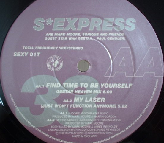 S'Express - Nothing To Lose - Used Vinyl Record 12" image 4