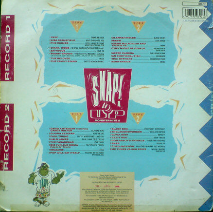 Various - Snap! It Up Monster Hits 2 - Used Vinyl Record image 2