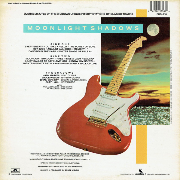 Shadows - Moonlight Shadows - Used Vinyl Record image 2