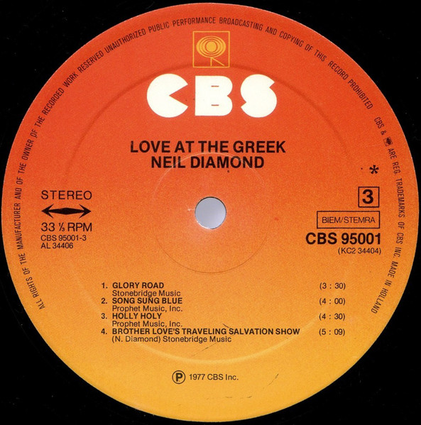 Neil Diamond - Love At The Greek - Recorded Live At The Greek Theatre image 10