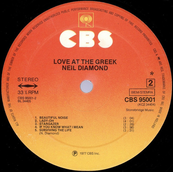 Neil Diamond - Love At The Greek - Recorded Live At The Greek Theatre image 7