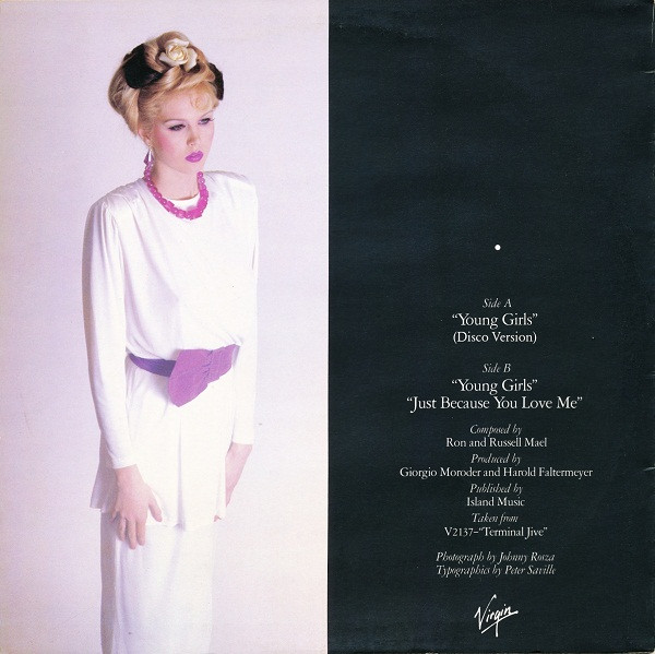 Sparks - Young Girls - Used Vinyl Record 12" image 2