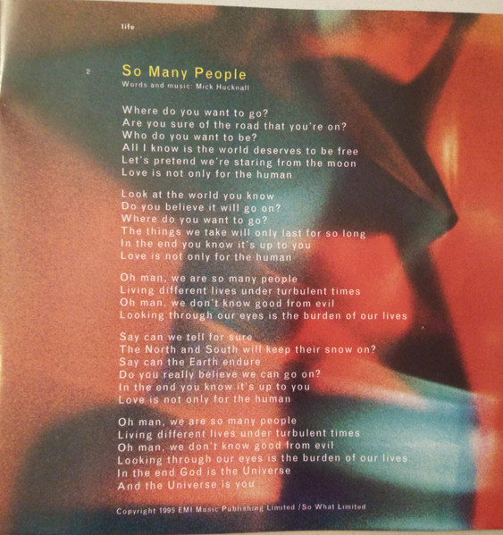 Simply Red - Life - Used CD image 12