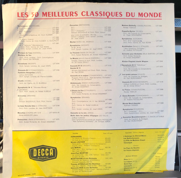 Wilhelm Kempff - Volume 1 - Used Vinyl Record image 3
