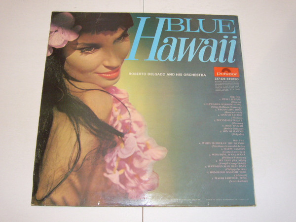 Roberto Delgado & Hi - Blue Hawaii - Used Vinyl Record image 2