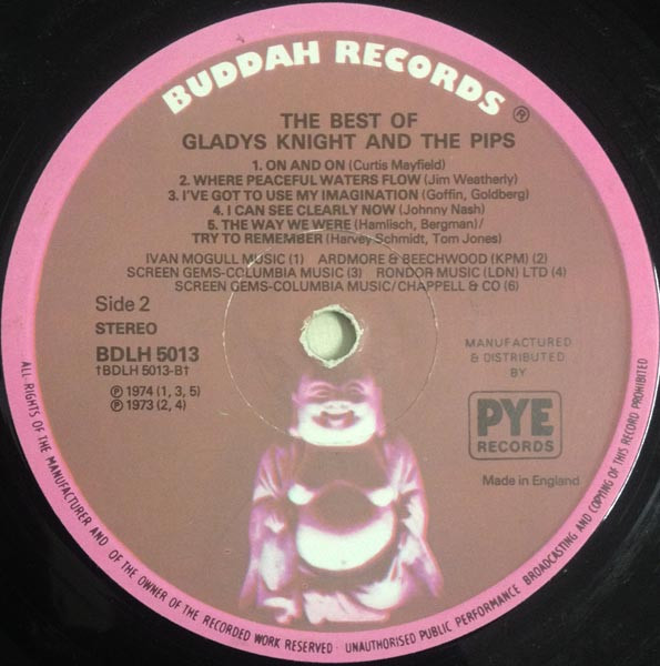 Gladys Knight And Th - Best Of Gladys Knight & The Pips - Used Vinyl image 4
