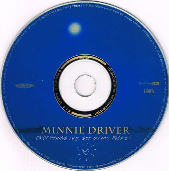 Minnie Driver - Everything I've Got In My Pocket - Used CD image 16