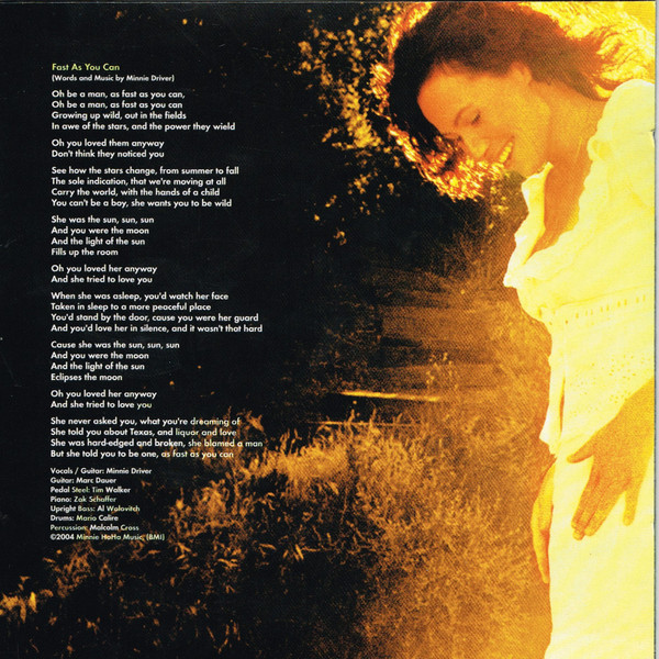 Minnie Driver - Everything I've Got In My Pocket - Used CD image 4