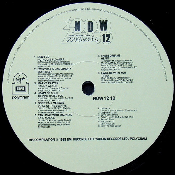 Various - Now That's What I Call Music 12 - Used Vinyl Record image 5