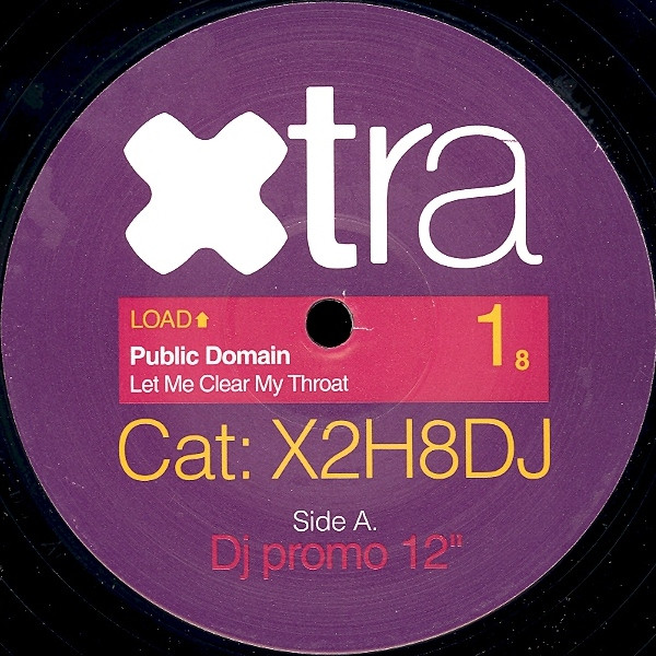 Public Domain - Let Me Clear My Throat - Used Vinyl Record 12" image 2
