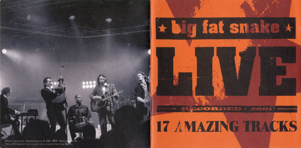 Big Fat Snake - Live - Used CD image 7