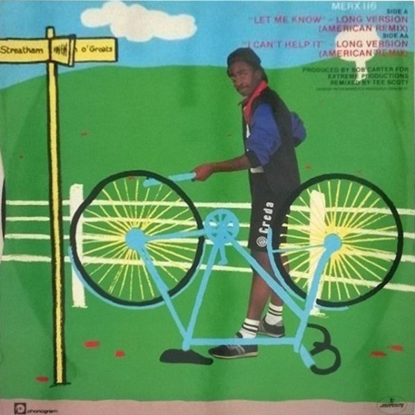 Junior - Let Me Know / I Can't Help It (American Remix) - Used Vinyl R image 3