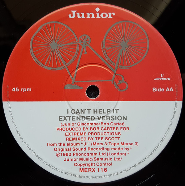 Junior - Let Me Know / I Can't Help It (American Remix) - Used Vinyl R image 5