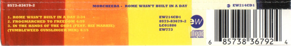 Morcheeba - Rome Wasn't Built In A Day - Used CD image 3