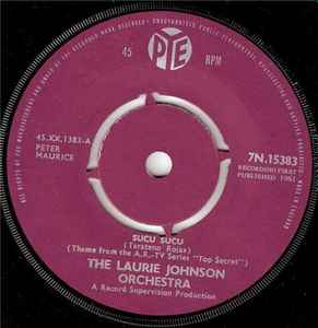 Laurie Johnson Orche - Sucu Sucu - Used Vinyl Record 7" image 1
