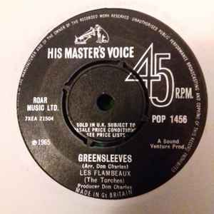 Les Flambeaux - Greensleeves / Canchita - Used Vinyl Record 7" image 1