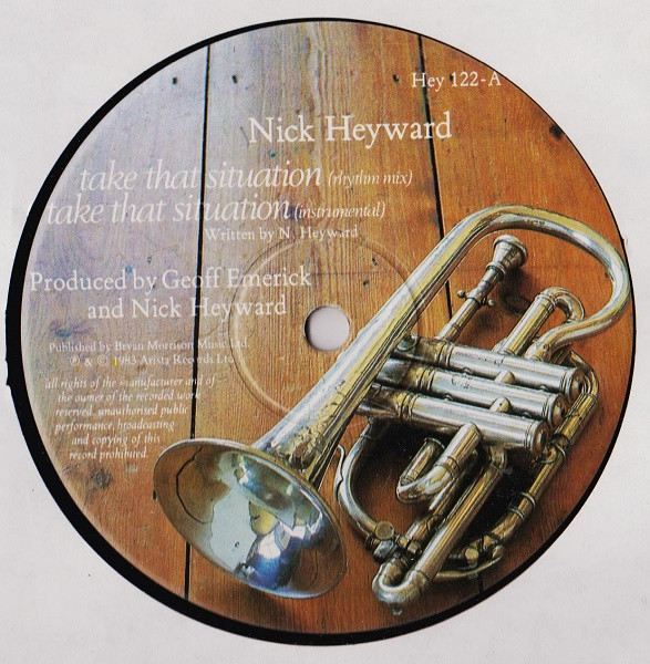 Nick Heyward - Take That Situation - Used Vinyl Record 12" image 3