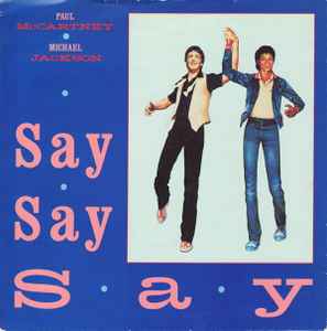 Paul McCartney - Say Say Say - Used Vinyl Record 7" image 1