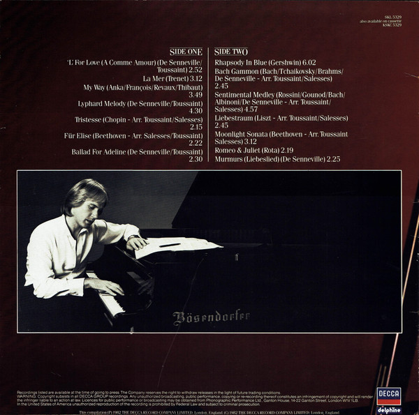 Richard Clayderman - Used Vinyl Record image 2