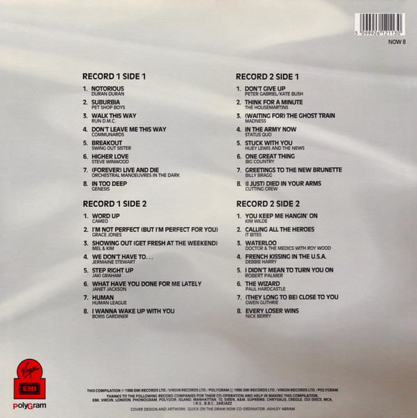 Various - Now That's What I Call Music 8 - Used Vinyl Record image 2