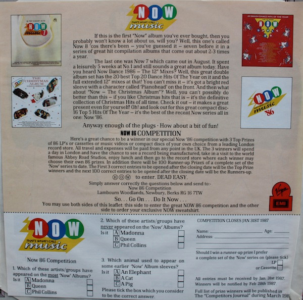 Various - Now That's What I Call Music 8 - Used Vinyl Record image 5