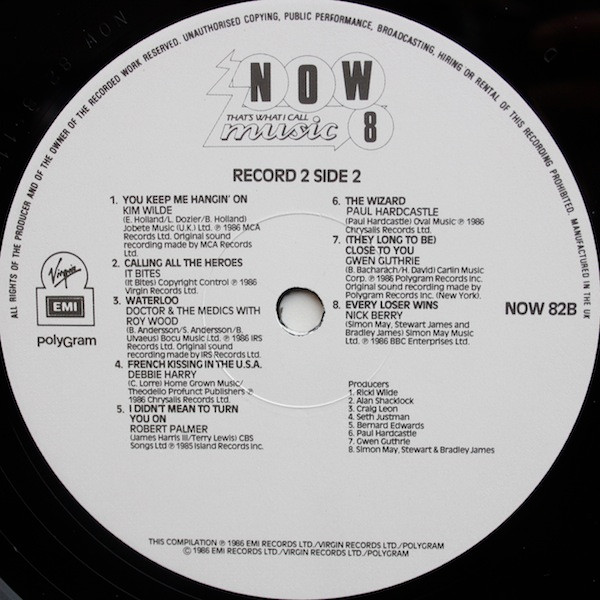 Various - Now That's What I Call Music 8 - Used Vinyl Record image 9