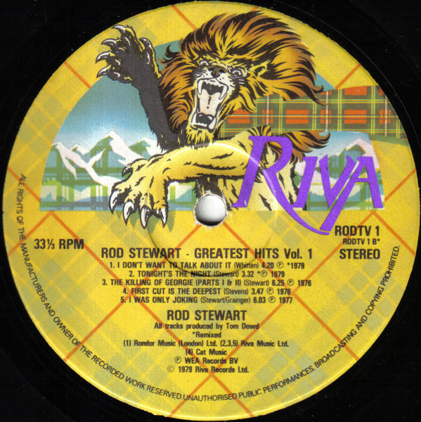 Rod Stewart - Greatest Hits Vol. 1 - Used Vinyl Record image 5