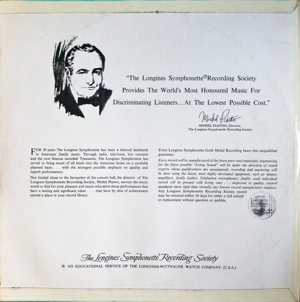 Longines Symphonette - In A Sentimental Mood - Used Vinyl Record image 2