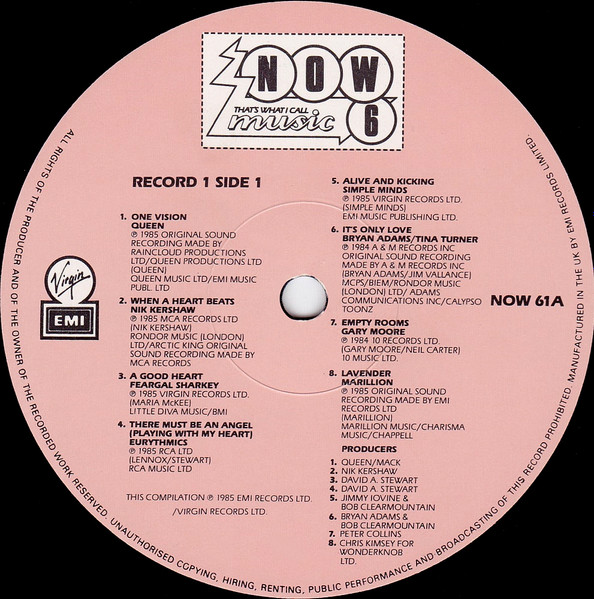 Various - Now That's What I Call Music 6 - Used Vinyl Record image 5