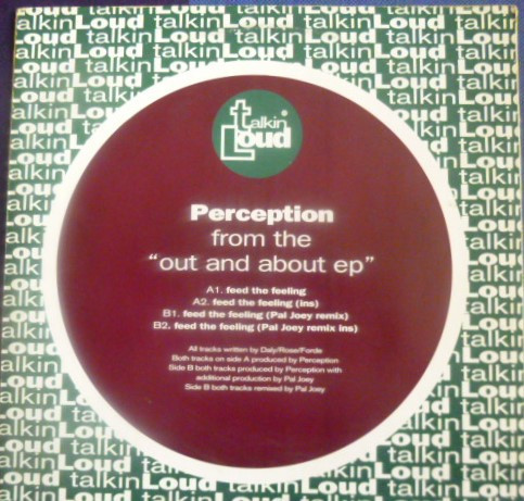 Perception - From The 'Out And About EP' - Used Vinyl Record 12" image 2
