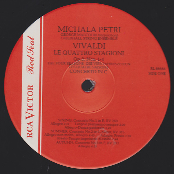 Michala Petri - Vivaldi - Le Quattro Stagioni Op. 8, Nos 1-4 - Used image 5