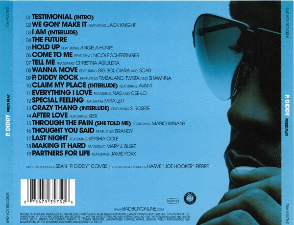 P. Diddy - Press Play - Used CD image 2