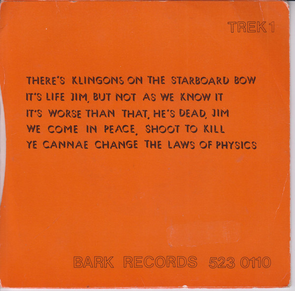 Firm - Star Trekkin' - Used Vinyl Record 7" image 2