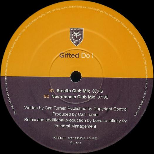 Gifted - Do I - Used Vinyl Record 12" image 4