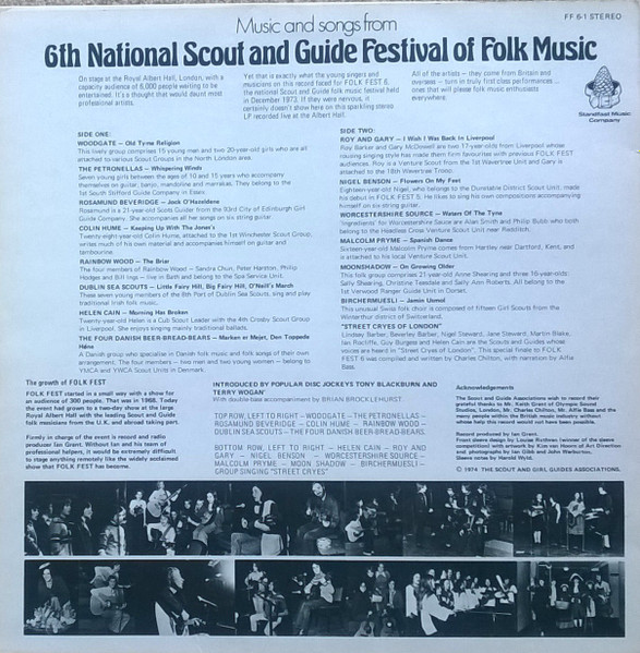 Various - Music And Song From  6th National Scout And Guide Festival Of image 2