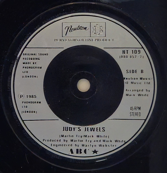 ABC - Vanity Kills - Used Vinyl Record 7" image 4